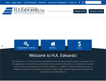 Tablet Screenshot of haedwards.com